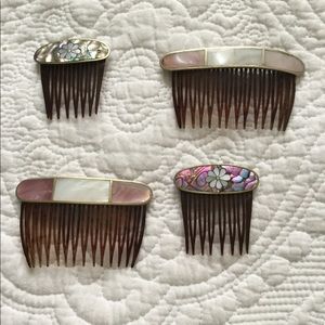 Vintage hair combs